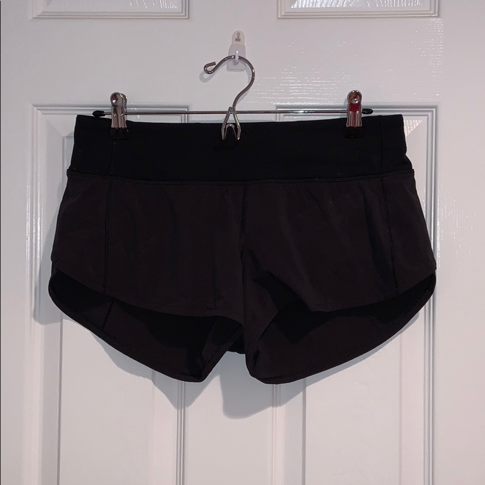 Lululemon Black Running Shorts